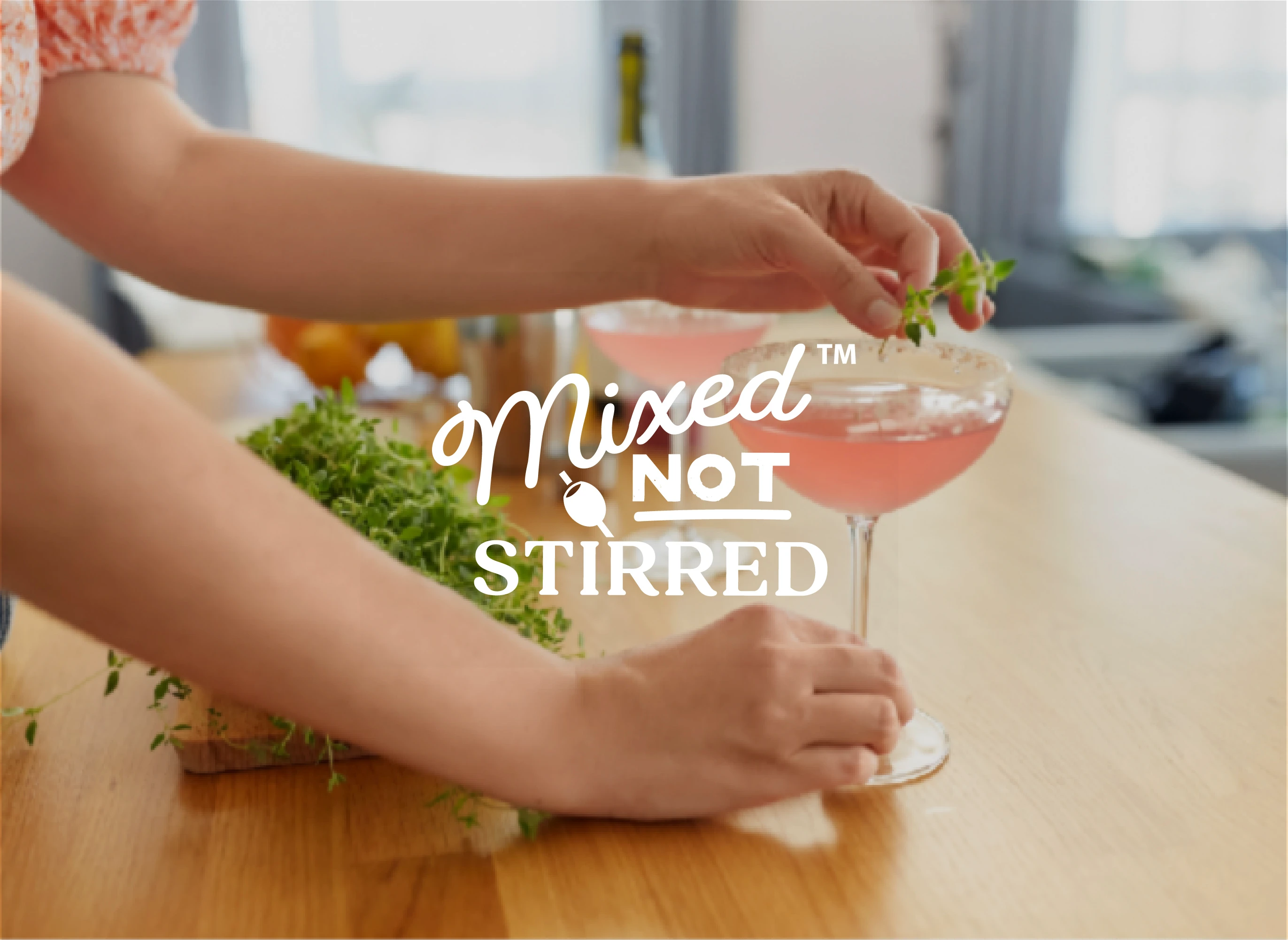 Mixed not Stirred material samples and mood board