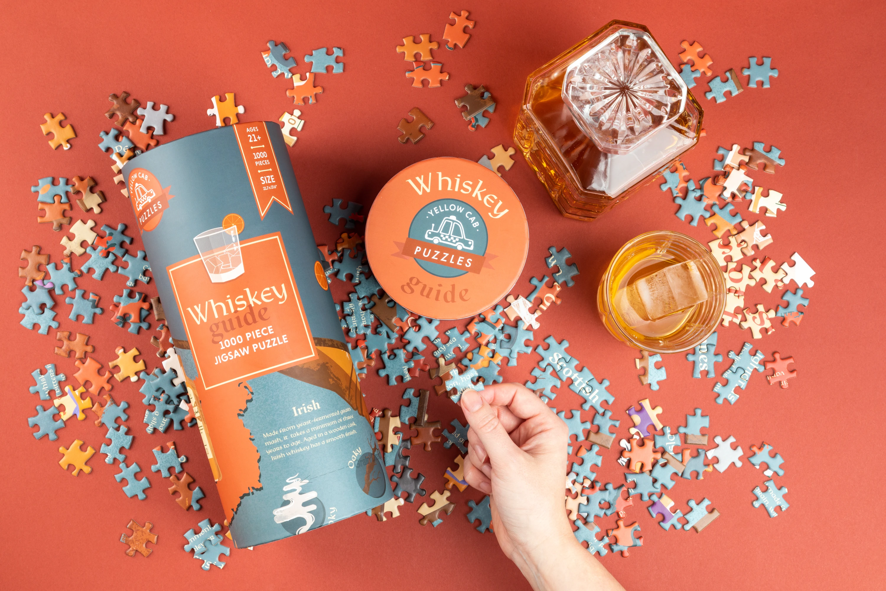 Infographic Puzzles's concept