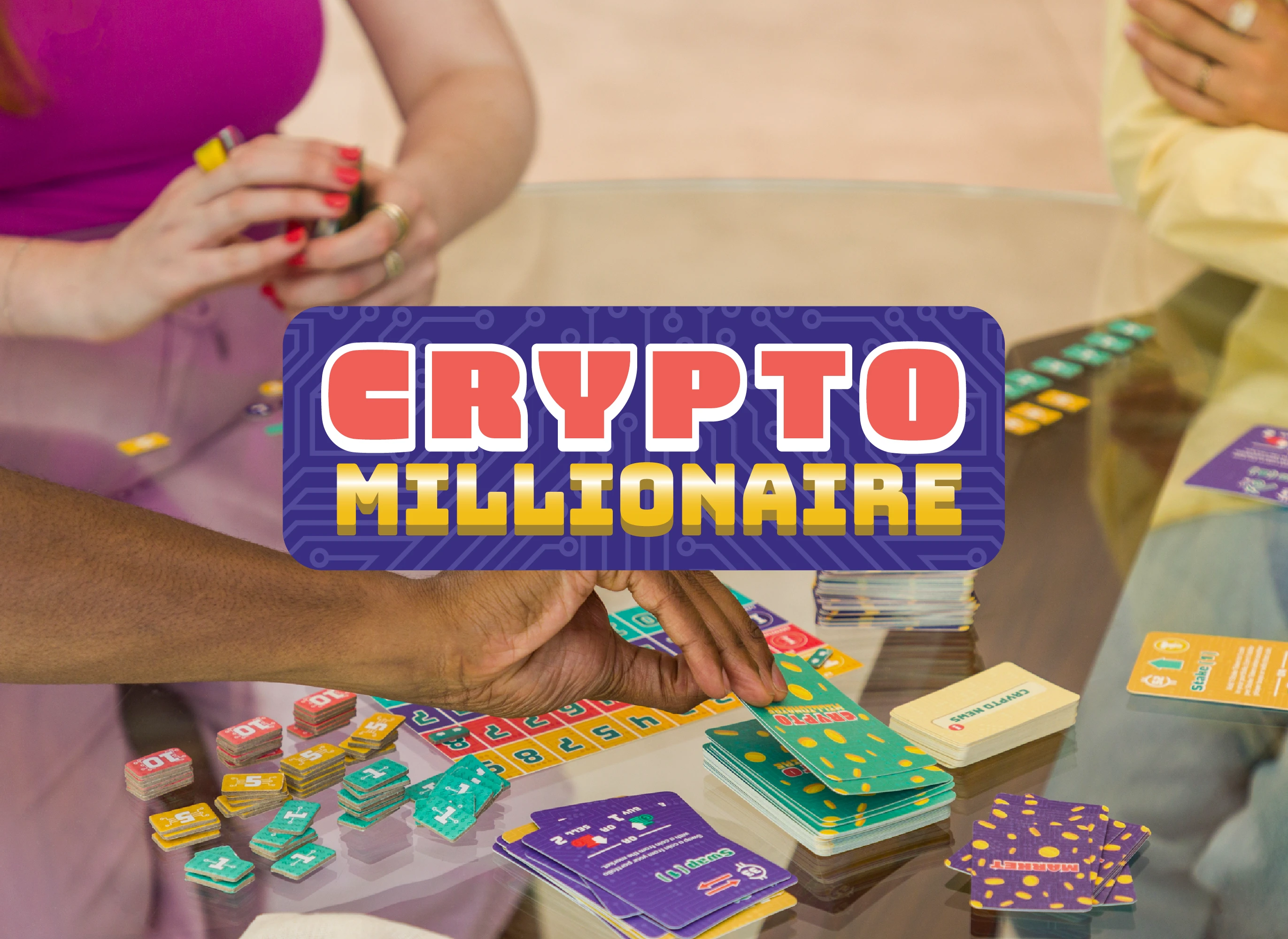 Cryptomillionaire concept
