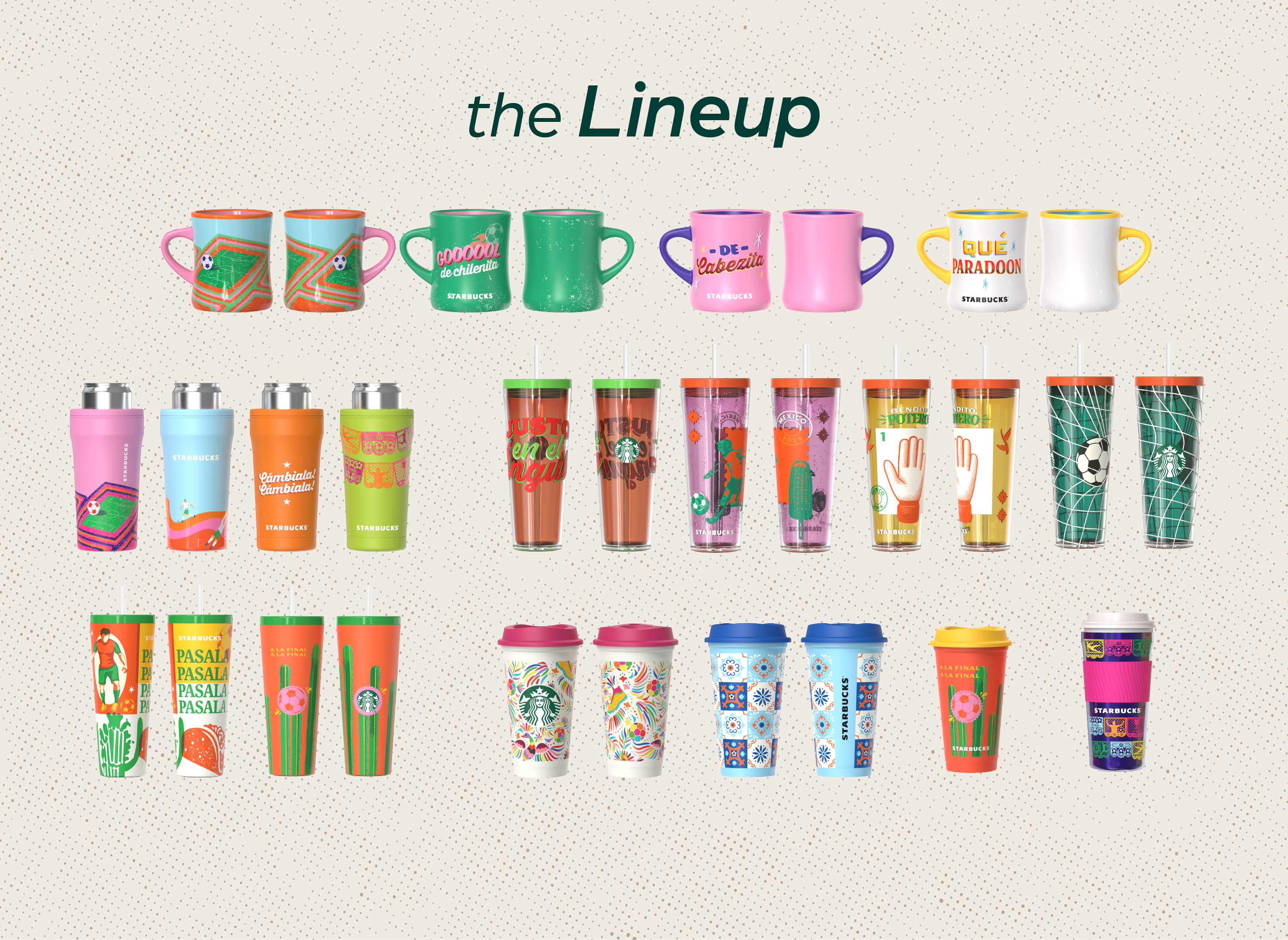 Starbucks World Cup LATAM product design