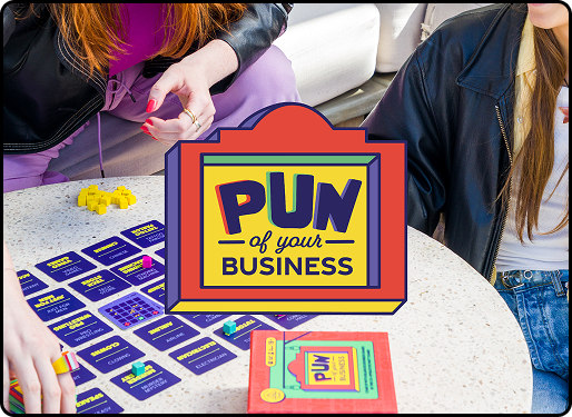 Pun of Your Business concept